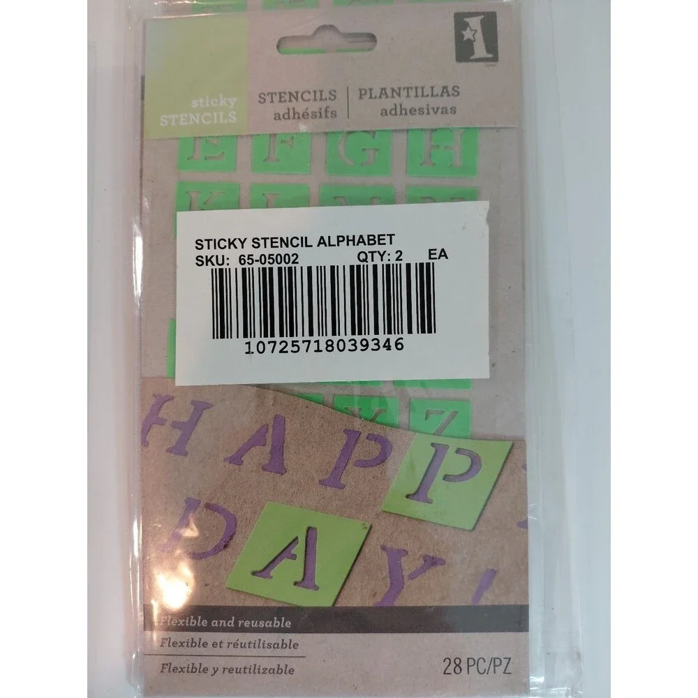 Inkadorinkado Crafting Lot: Unmounted Stamps, Sticky Stencils, Carving Transfers